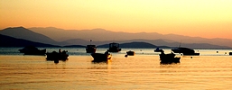 Sunset am 
Golf von Volos